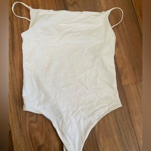 Aritzia white tank bodysuit